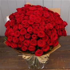100 Red Rose Bouquet 