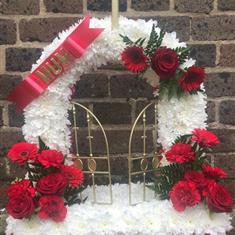 Gates of Heaven- Red &amp; White 