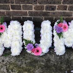 MUM tribute- pink&amp; lilac