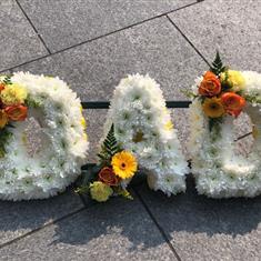 DAD tribute- Yellow and Orange