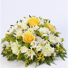 Posy- Yellow &amp; White