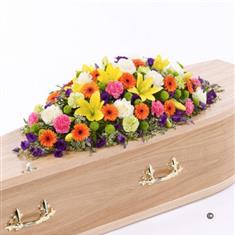 Vibrant Casket Spray 