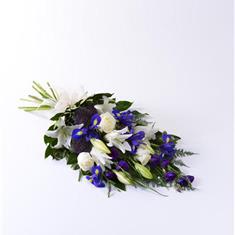 Purple &amp; White Sheaf