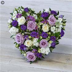 Purple &amp; Lilac Heart