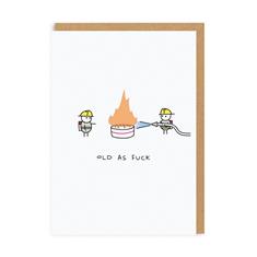 Old As Greeting Card