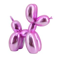 Metallic Pink Balloon Dog