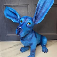 Blue Bassett Dog