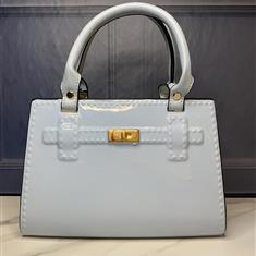 Baby Blue Handbag Vase 