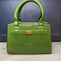 Green Handbag Vase