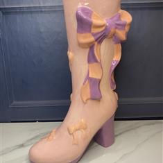 Bow Boot Vase 