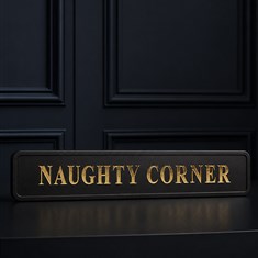 Naughty Corner Sign 