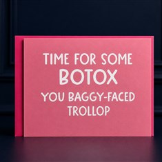 Time For Some Botox Card