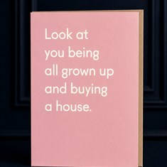 Buying A House Card