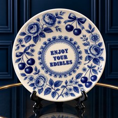 Enjoy Your Edibles Plate 